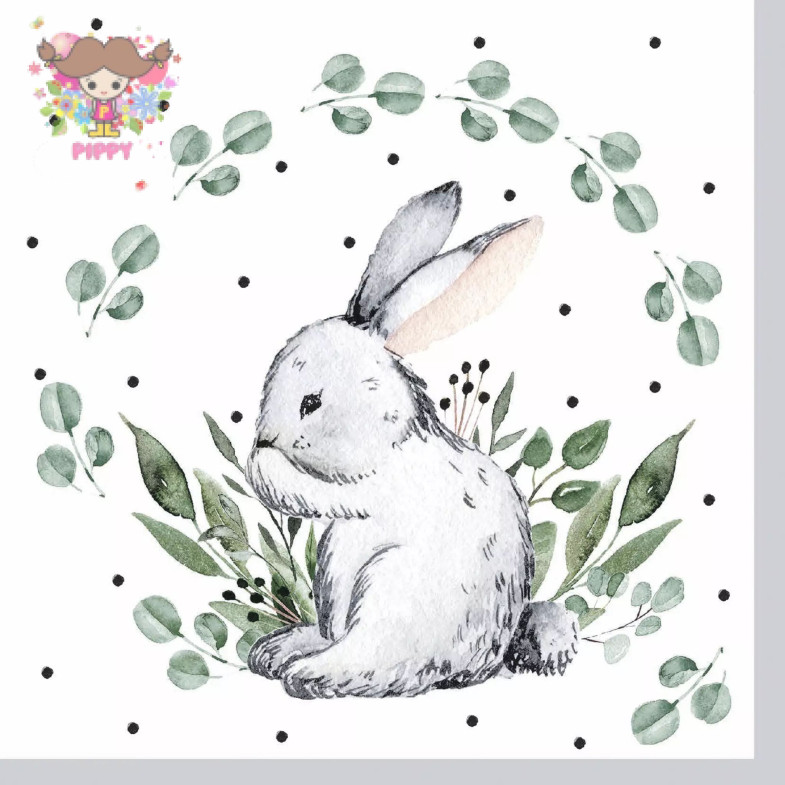 Paper+Design Lunch napkins☆Sweet bunny☆（20pcs）