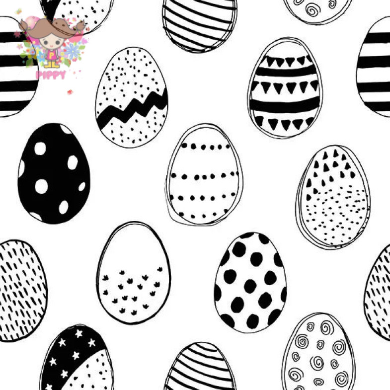 Ambiente Europe BV Lunch napkins☆Easter Eggs All Over Black☆ （20pcs）