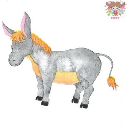 Fasana ペーパーナプキン☆Faithful Donkey☆ロバ 動物（20枚入り)