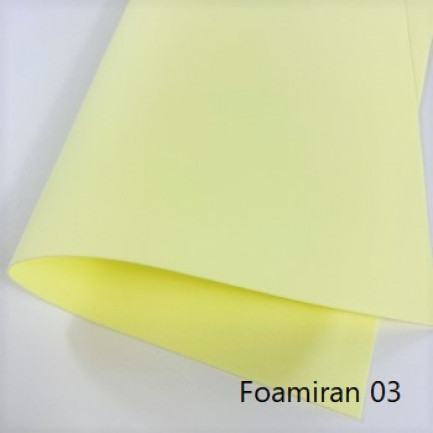 Foamiran フォアミラン 50cm×60cm 0.6mm☆レモン☆