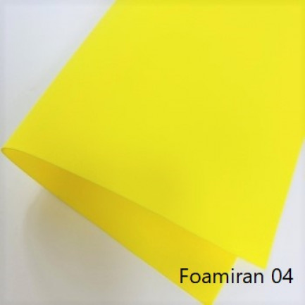 Foamiran フォアミラン 50cm×60cm 0.6mm☆イエロー☆