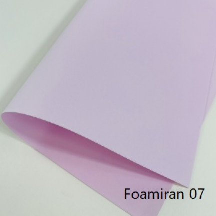 Foamiran フォアミラン 50cm×60cm 0.6mm☆ペールピンク☆