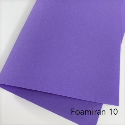 Foamiran フォアミラン 50cm×60cm 0.6mm☆パープル☆