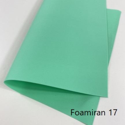 Foamiran フォアミラン 50cm×60cm 0.6mm☆ペールグリーン☆