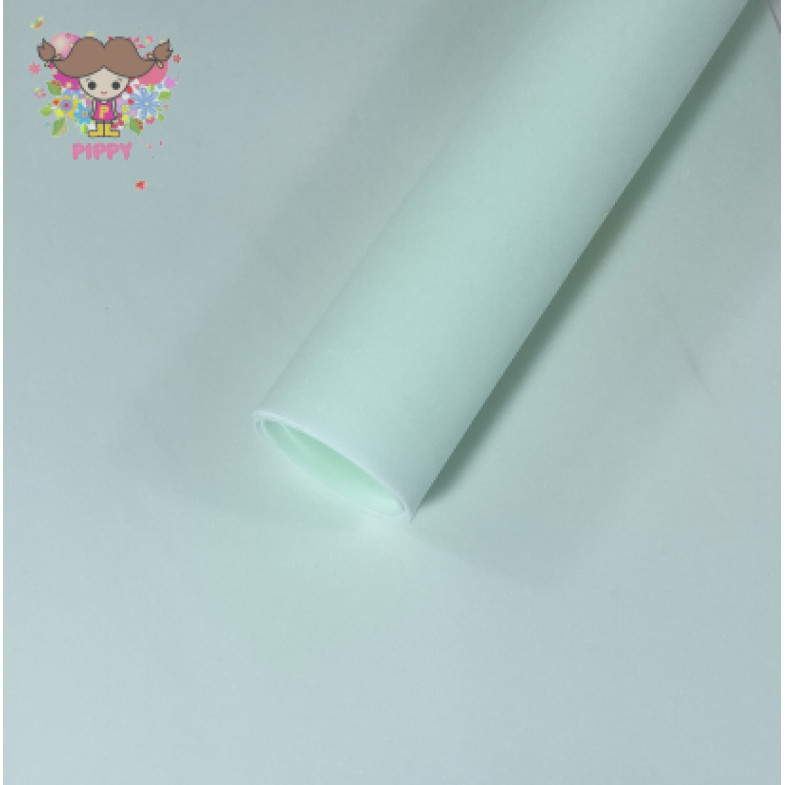 MarshmallowFoamiran 40cm×40cm 1mm☆PALE GREEN☆