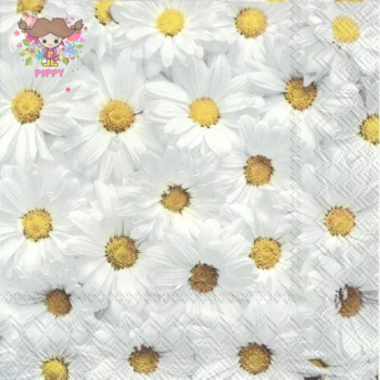 IHR Lunch napkins☆SPRING FOREVER white☆（20 item）
