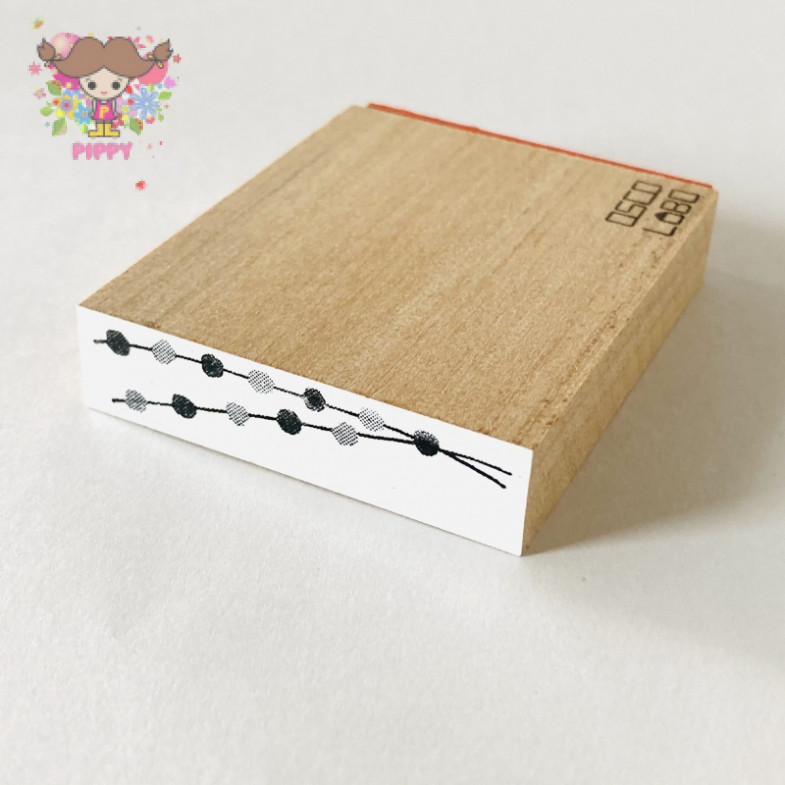 OSCOLABO STAMP☆[shape x pattern] tape wide: mochibana☆