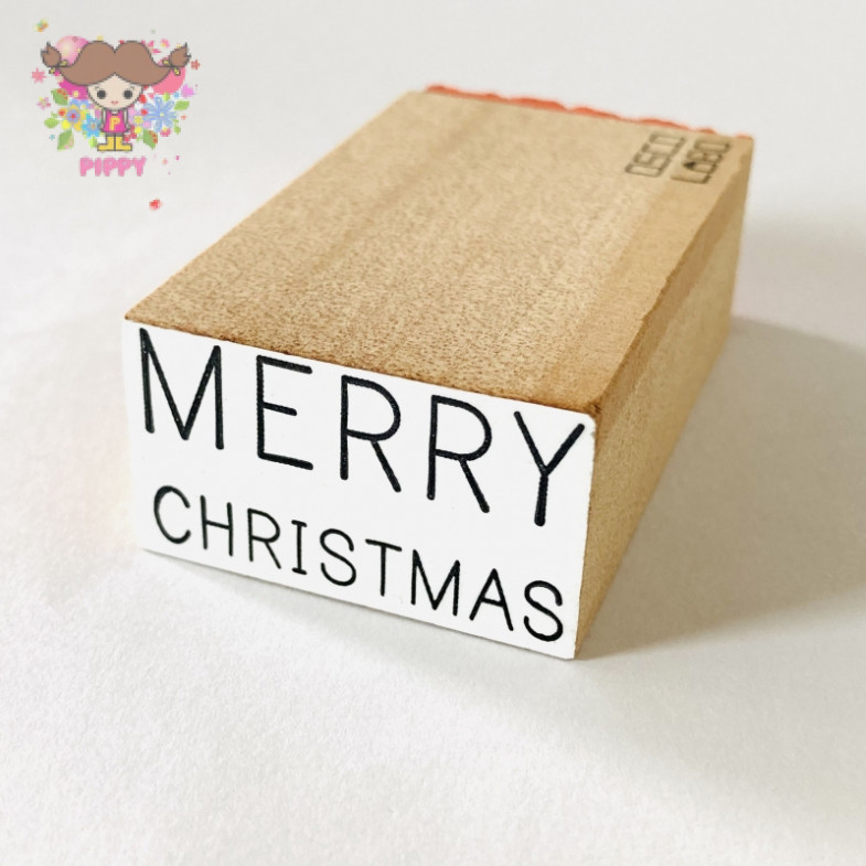 OSCOLABO STAMP☆[block message] MERRY CHRISTMAS☆