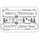 RICO RESIGN スタンプ☆Merry Christmas＆Happy New Year （Stamp Christmas New Year）☆